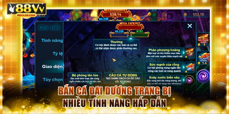 Đa dạng tính năng hỗ trợ hội viên chinh phục phần thưởng