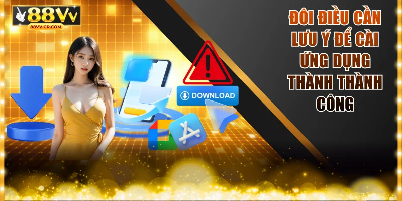 Đôi điều cần lưu ý để cài ứng dụng thành thành công